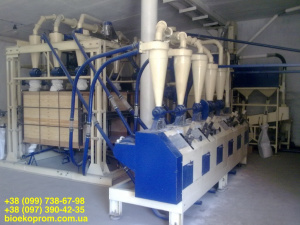 Аспирационные установки, фильтры для мукомольных, крупяных и комбикормовых заводов