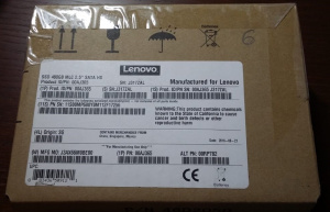 Жёсткий диск IBM/Lenovo 00AJ365 480GB 2.5" 6G HS SATA MLC Enterprise Value SSD