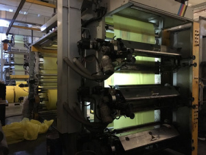 6 цветную флексографическую машину 1000 мм, для печати на бумаге, гибкой упаковке и других материалах