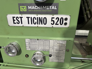 Токарный станок с подвижной станиной EST TICINO - ET BM 520 x 3000