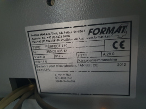 Кромкооблицовочный станок Felder Perfect 710