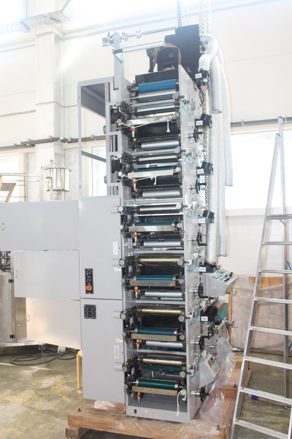 FLEX-320 (ZBS 320) Флексографическая печатная машина, листоподбор