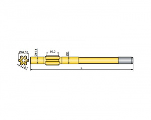 Хвостовик аналог Furukawa HD 300