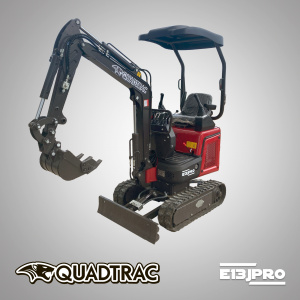 Мини экскаватор QUADTRAC E13PRO