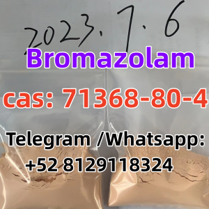 Bromazolam cas:71368-80-4Light pink white powder