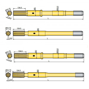 Хвостовик аналог Atlas Copco COP 2150, COP 2150EX, COP 2550, COP 2550EX