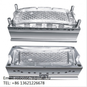 Пресс форма для изготовления передней решетки радиатора автомобиля