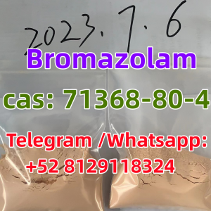 Bromazolam cas:71368-80-4Light pink white powder