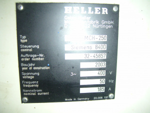Горизонтальный фрезерный обрабатывающий центр Heller