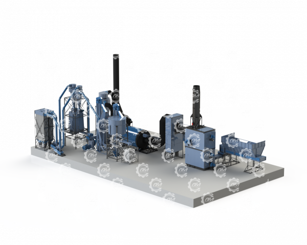 Оборудование для изготовления пеллет, гранул, брикетов