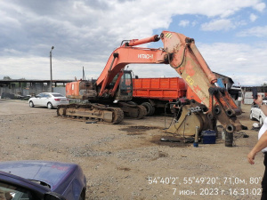 Экскаватор Hitachi ZX330, зав. № HCMDDE90T00040490, 2012 г.в