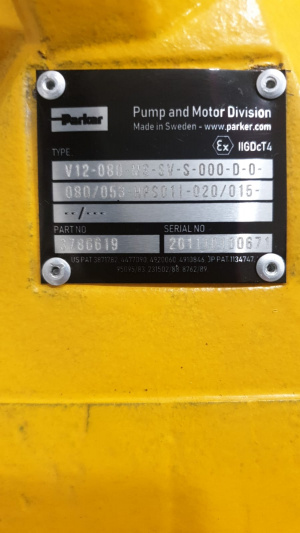 Гидромотор Parker V12-080