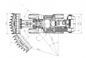 Фронтальный погрузчик VIGRUS VR1200KN