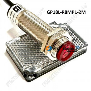 PR18S-DM3DPO-E2 промышленный оптический датчик LANBAO, аналог GP18L-R8MP1-2M
