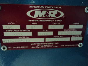 Плоскопечатный станок M&R RENEGADE 4056 + Комплект