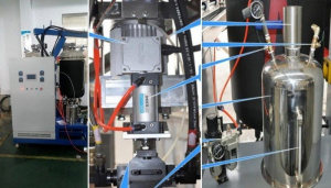Заливочную машину для полиуретана низкого давления LXPU-RY2-800