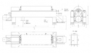 Декантерную центрифугу LW530x2120-H