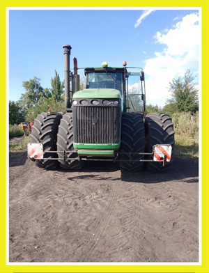 Машина для тяги плугов john deere 9430