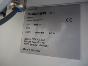 Принтер суммарный Bizerba GLM-B maxx 120