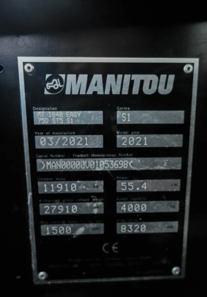 Телескопический погрузчик Manitou MT 1840 EASY