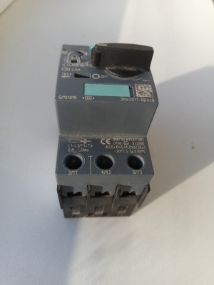 Автоматический выключатель Siemens Sirius 3RV2011-0BA10 до 0,2 А 0,06 кВт