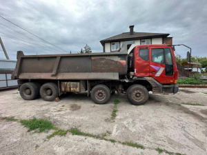 Грузовой самосвал Daewoo Novus, 2010 года выпуска, заводской № машины KL3N8DSF1АK000112, регистрационный № М104НВ46, цвет красный