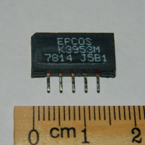 ПЧ-фильтр Epcos K3953M (33,90 MHz; 38,90 MHz) 7814 J5B1