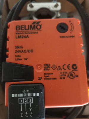 Элекропривод.BELIMO LM24A установки плазменной резки. Производство Германия