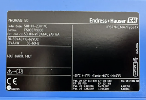 Расходомер Электромагнитный Endress + Hauser DN100