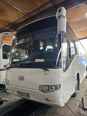 Автобус Higer KLQ6129Q, г.н. Е258АА82, VIN LKLR1KSM1BB573552, 2011 год выпуска, категория D, цвет белый, мощность двигателя 330,61 л.с., раб