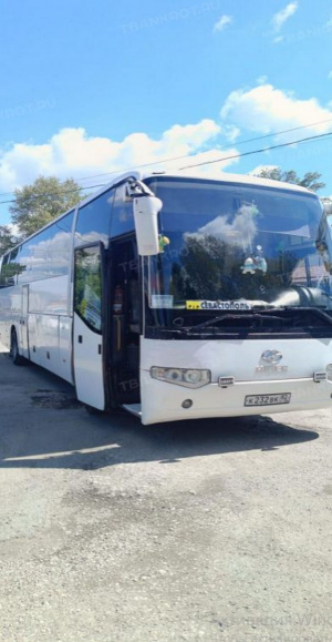 Автобус Higer KLQ 6109Q, г.н. Е232ВК82, VIN LKLR1KSM6BB573546, 2011 год выпуска, категория D/М3, цвет белый, мощность двигателя 330,4 л.с