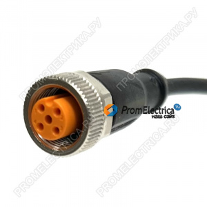 EVC644 ADOGH046MSS0002H04 Соединительный кабель с розеткой, кабель 2 м; разъем М12, PNP, Ifm Electronic