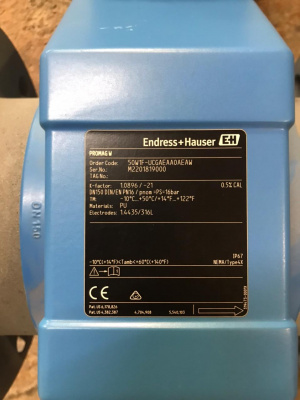 Расходомер электромагнитный Endress + Hauser DN150