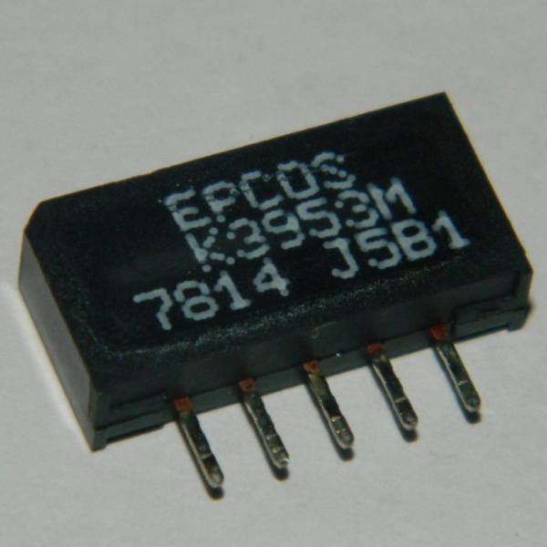 ПЧ-фильтр Epcos K3953M (33,90 MHz; 38,90 MHz) 7814 J5B1