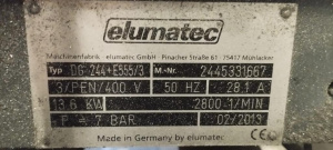 Автоматическая двухголовая пила Elumatec DG 244