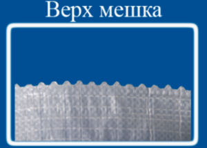 Мешок из полипропилена, 50x80, 25 кг., белый