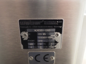 Линия для нарезки слайсер Weber CCS-305