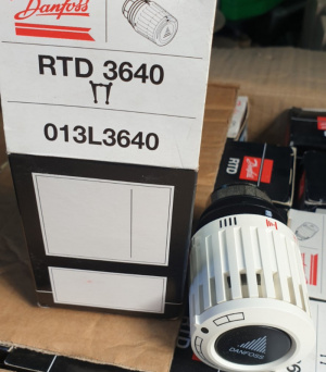 Термостатична головка серії RTD 3640 Danfoss