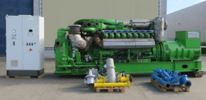 газопоршневой генератор, ГПУ, газовый генератор Jenbacher J416, 1190 кВт. осуществляем доставку