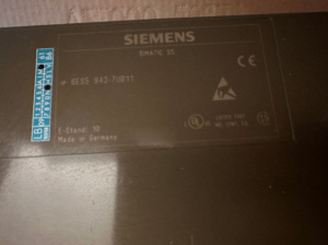SIEMENS SIMATIC 6ES5943-7UB11 промышленный контроллер