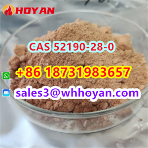CAS 52190-28-0 1-(benzo[d][1,3]dioxol-5-yl)-2-bromopropan-1-one yellow powder