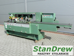 Four-sided planer - 4 adjustable heads