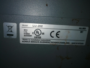 Konica Minolta bizhub PRESS C6000 с большой кассетой LU-202