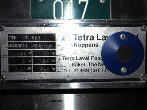 Панировочная машина Tetra Laval Koppens PU 600