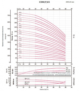 Вертикальный многоступенчатый насос Fancy CDM 65-3-2