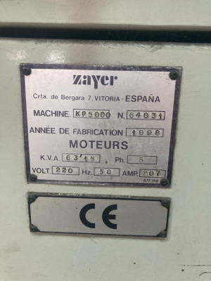 Портально фрезерный станок ZAYER - KP 5000