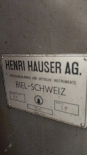 Координатно-шлифовальный станок Hauser М5 (Хаусер)