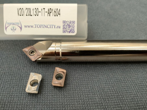 Фреза фасочная угловая со сменными пластинами V20/20L130-1T-AP1604