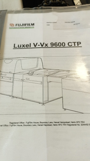 CTP Luxel V-9600 CTP and Vx-9600