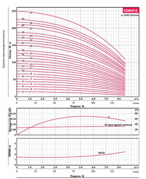 Вертикальный многоступенчатый насос Fancy CDM 5-33